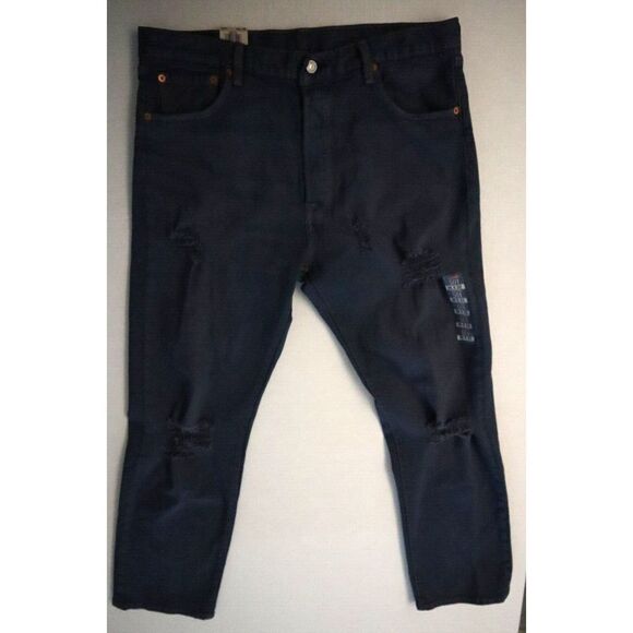 Levi's 501 Original Men's Sz 36x32 Blue Regular Fit Straight Jeans $70 - Picture 1 of 7
